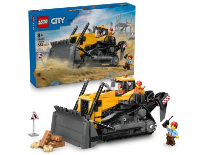 LEGO® City 60466 Žltý buldozér
