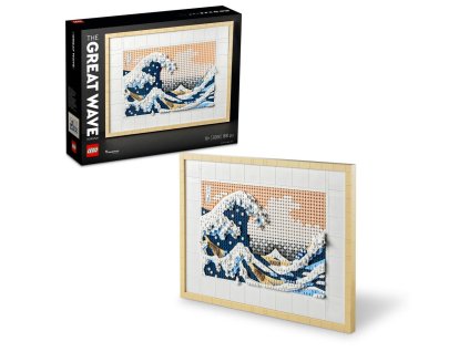 LEGO® Art 31208 Hokusai – Veľká vlna