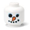 LEGO® úložná hlava (veľkosť L) – snehuliak