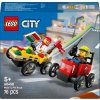 LEGO® City 60458 Pretekársky balíček: Rozvoz pizzy vs. hasičské auto