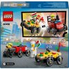 LEGO® City 60458 Pretekársky balíček: Rozvoz pizzy vs. hasičské auto