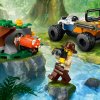 LEGO® City 60424 Štvorkolka na prieskum džungle – misia panda červená