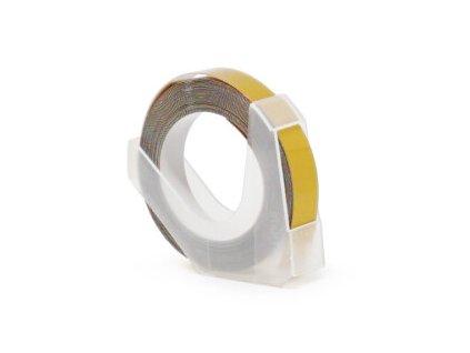 paska pro dymo a0898190 3d bily tiskzlaty podklad kompatibilni