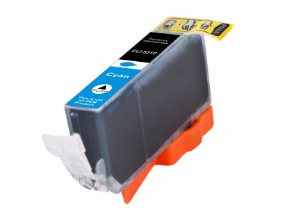Alternativa Color X  CLI-521C (CLI521C) - inkoust cyan pro Canon  Pixma iP3600/4600/4700, 10,5 m