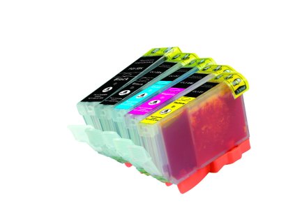 Alternativa Color X sada canon CLI -8 C/M/Y/BK + PGI-5BK, 28 ml černá, 14 ml barvy