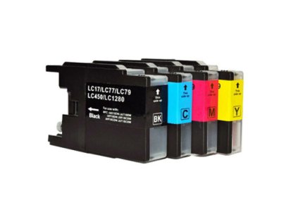 Alternativa Color X sada LC1240/1280 pro tiskárny Brother  30 ml černý 19 ml barvy