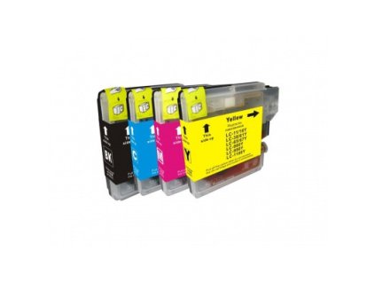 Alternativa Color X sada LC980/1100 pro tiskárny Brother 30 ml černý 20 ml barvy