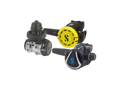 atemregler set scubapro mk11evo c370 lungenautomat