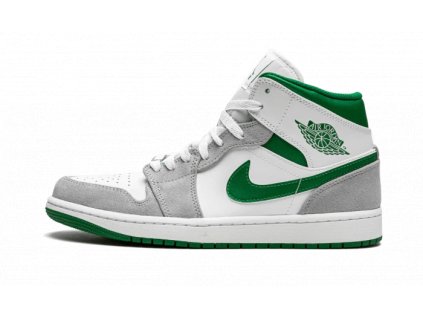 AJ1 Mid Grey Green 1