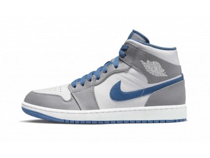 AJ1 Mid True Blue 1