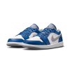 AJ1 Low True Blue 2
