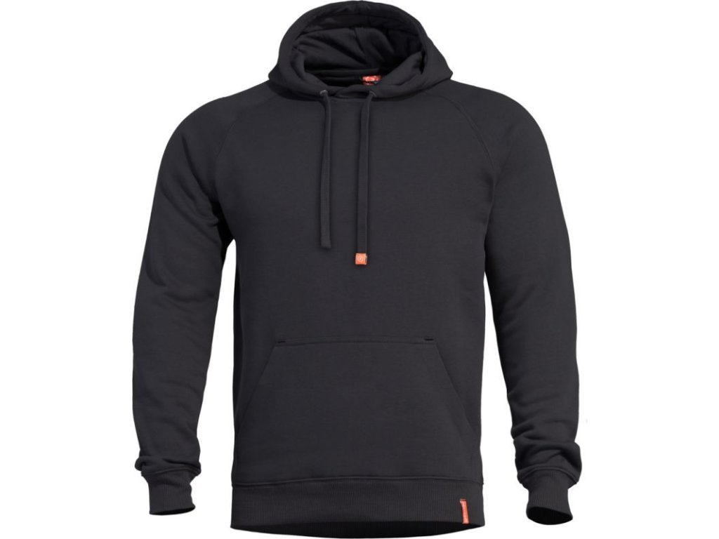 PENTAGON Mikina PHAETON s kapucňou - čierna (K09021-01BLK)