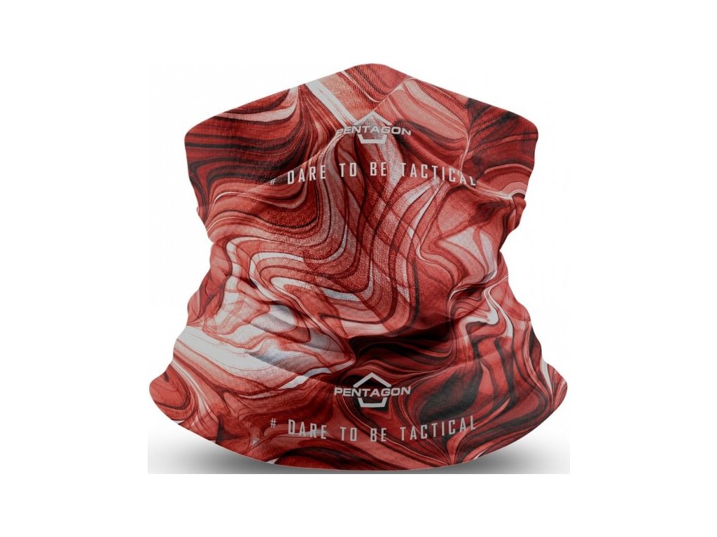 PENTAGON Multifunkčná šatka Skiron Liquid - maroon red (K14013-LI)