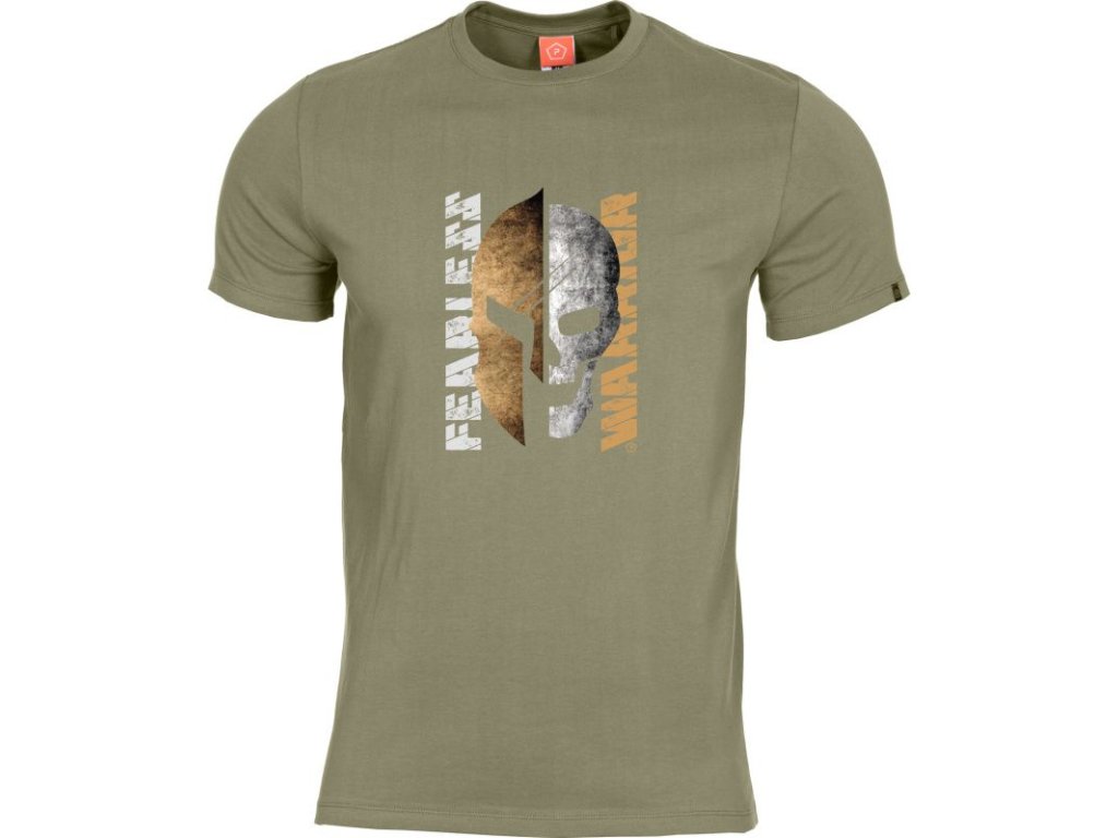 PENTAGON Tričko FEARLESS - olivové (K09012-FE)