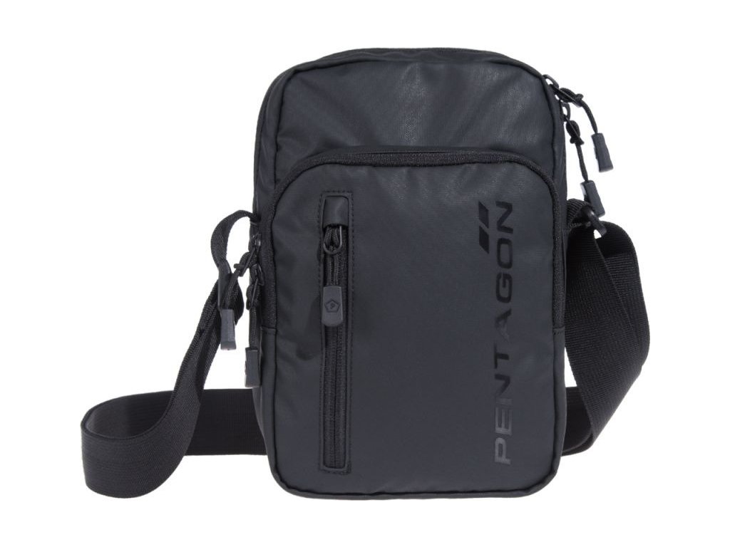 PENTAGON Taška cez rameno KLEOS Stealth - čierna (K16096-STL)