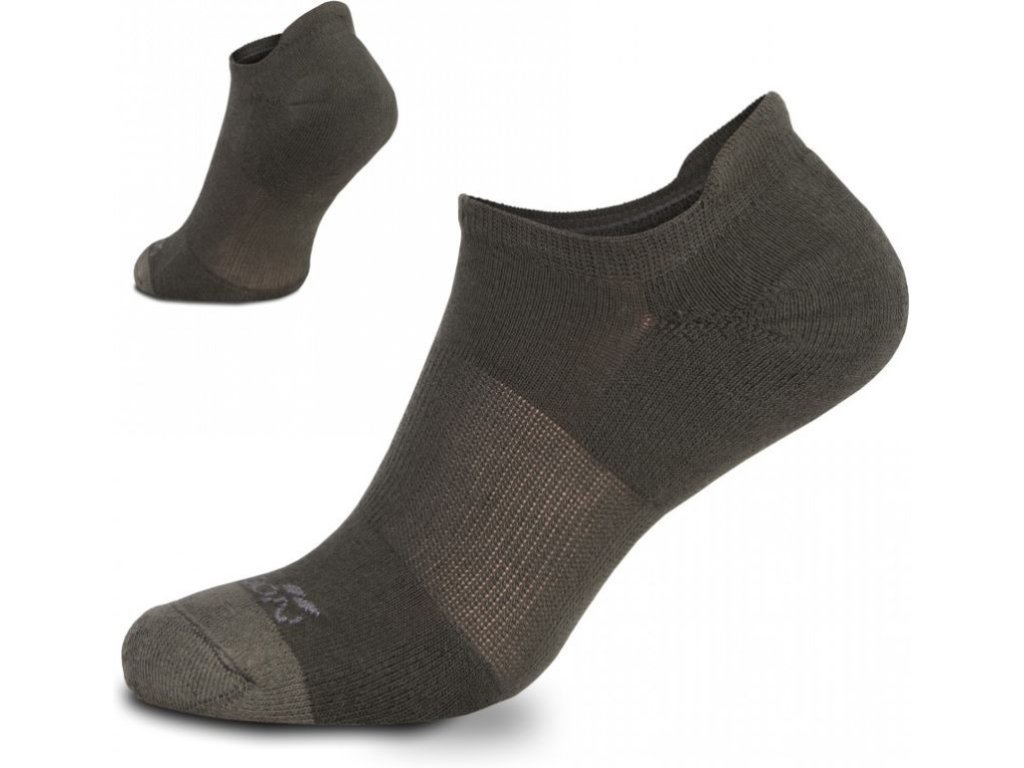 PENTAGON Ponožky Invisible Socks, olivové (EL14014)