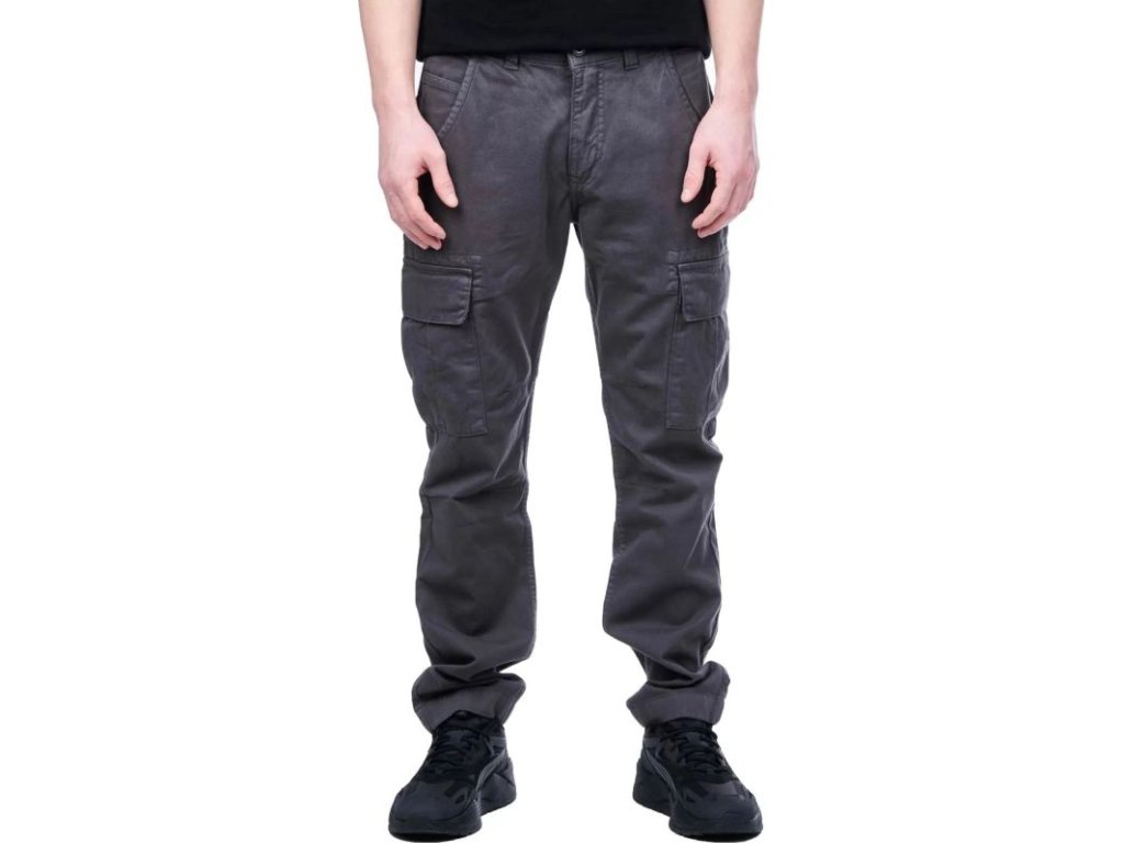ALPHA INDUSTRIES Dlhé nohavice Agent - vintage grey (158205/684)