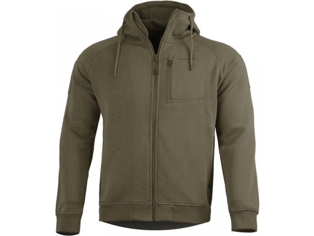PENTAGON Mikina LEONIDAS 2.0 s kapucňou - RAL7013 (K08016-2.0-06RAL)