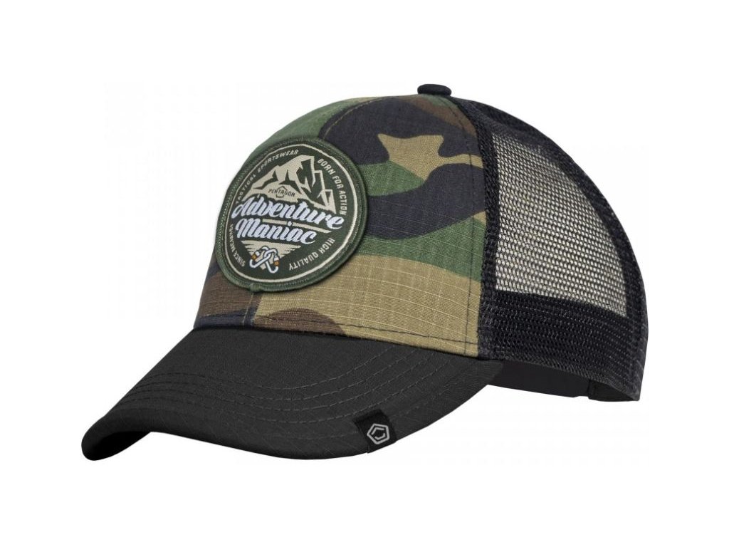 PENTAGON Baseball šiltovka ERA "Adventure Maniac" - woodland (K13048-AM-51WDL)