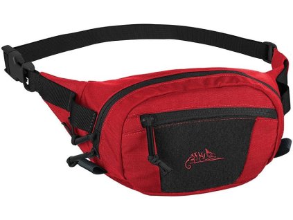 HELIKON Ľadvinka POSSUM Waist Pack cordura - lava red / black C (TB-PSM-CD-0G01C)