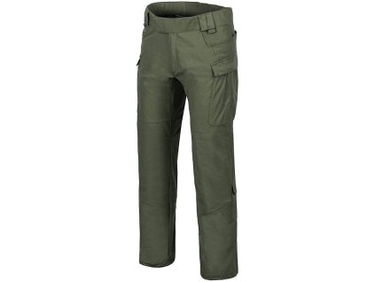 HELIKON Dlhé nohavice MBDU NyCo, Ripstop - olive green (SP-MBD-NR-02)