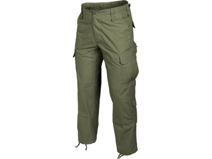 HELIKON Dlhé nohavice CPU PolyCotton Ripstop - olive green (SP-CPU-PR-02)