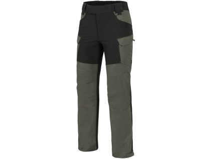 HELIKON Dlhé nohavice Hybrid Outback - taiga green / black A (SP-HOP-DC-0901A)