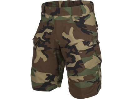 HELIKON Krátke nohavice UTS 11" Ripstop - US woodland (SP-UTK-PR-03)