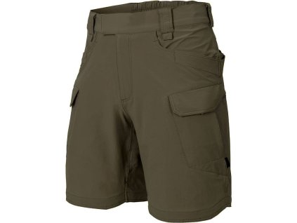 HELIKON Krátke nohavice OTS 8,5" VersaStretch - taiga green (SP-OTS-VL-09)