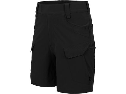 HELIKON Krátke nohavice OTUS VersaStretch - black (SP-OTU-VL-01)