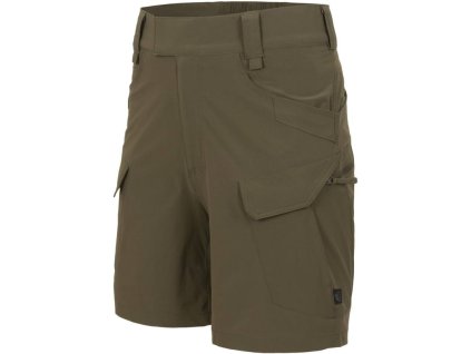 HELIKON Krátke nohavice OTUS VersaStretch - taiga green (SP-OTU-VL-09)