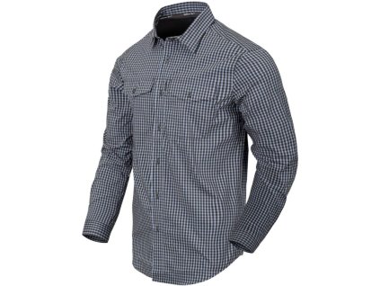HELIKON Blúza Covert Concealed Carry Shirt - phantom grey checkered (KO-CCC-CB-C3)