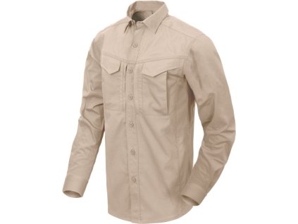HELIKON Blúza Defender MK2 dlhý rukáv - khaki (KO-DF2-PR-13)