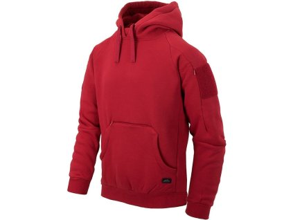 HELIKON Mikina s kapucňou Urban Tactical Hoodie Lite Kangaroo - red (BL-ULK-CB-25)