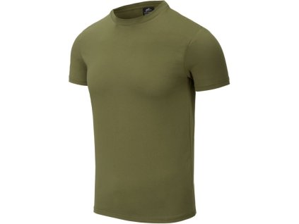 HELIKON Tričko Organic Slim - U.S. green (TS-OCS-OS-29)