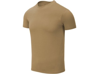 HELIKON Tričko Organic Slim - coyote (TS-OCS-OS-11)