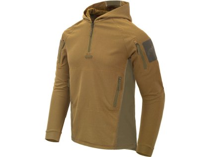 HELIKON Mikina s kapucňou Range Hoodie - TopCool - coyote / adaptive green (BL-BRH-TC-1112A)