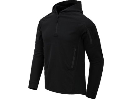 HELIKON Mikina s kapucňou Range Hoodie - TopCool - black (BL-BRH-TC-01)