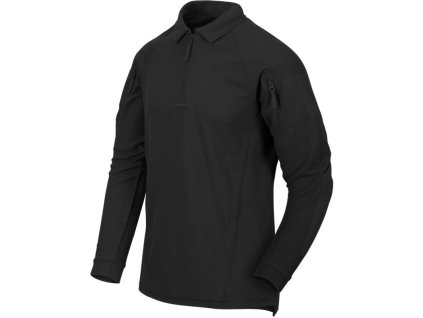 HELIKON Tričko Range Polo - black (PD-RNG-TC-01)