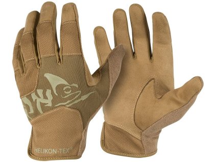 HELIKON Rukavice All Round Fit Tactical - coyote / adaptive green A (RK-AFL-PO-1112A)