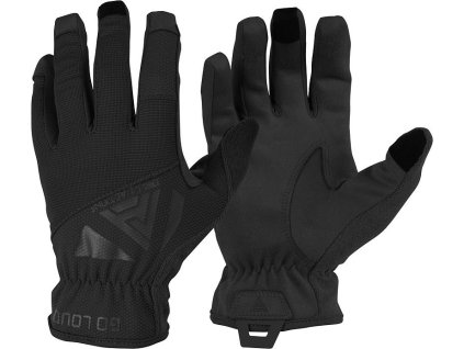 DIRECT ACTION Rukavice Light - black (GL-LGHT-PES-BLK)
