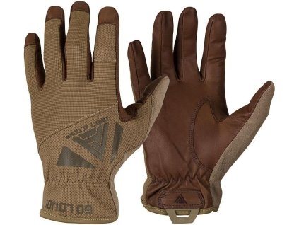 DIRECT ACTION Rukavice Light Leather - coyote brown (GL-LGHT-GLT-CBR)