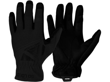 DIRECT ACTION Rukavice Light Leather - black (GL-LGHT-GLT-BLK)