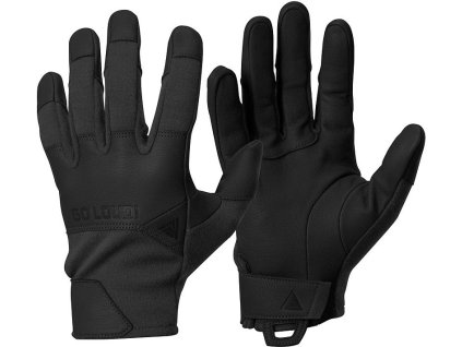 DIRECT ACTION Rukavice Crocodile Fr - black (GL-CRFS-NMX-BLK)
