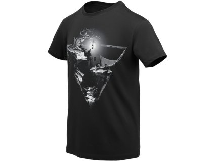 HELIKON Tričko Night Valley - black (TS-NVL-CO-01)