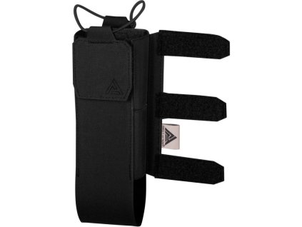 DIRECT ACTION MOLLE Pouch na vysielačku Spitfire Comms Wing cordura - black (PL-SPCW-CD5-BLK)