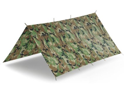 HELIKON Celta Supertarp, 3x3m ripstop - woodland (PO-STP-PO-03)