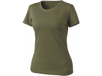 HELIKON Dámske tričko Organic Slim - olive green (TS-TSW-OS-02)