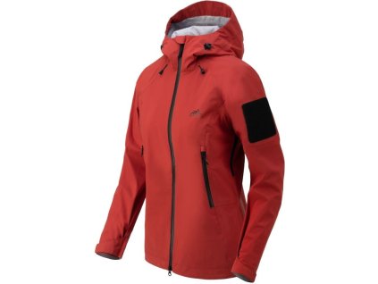 HELIKON Dámska bunda Squall Hardshell TorrentStretch - crimson sky (KU-SWH-TR-83)