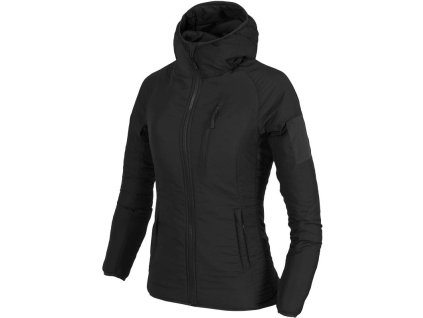 HELIKON Dámska bunda Wolfhound hoodie, Climashield Apex 67g - black (KU-WWH-NL-01)